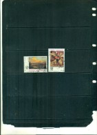 TURQUIE TABLEAUX VII 2 VAL OBLITERES - Used Stamps