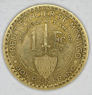 Monaco 1 Franc 1924 # 2 - 1922-1949 Louis II