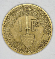 Monaco 1 Franc 1924 # 3 - 1922-1949 Louis II