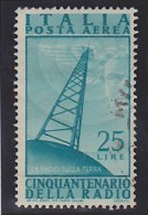 ITALIE   1947  Poste Aérienne  Y.T. N° 126  Oblitéré - Luchtpost