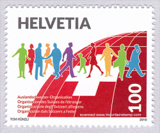 Switzerland 2016 (1/2016) Centenary Of The Organisation Of The Swiss Abroad (OSA) MNH - Nuovi