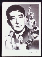 CHINA CHINE CINA CHINESE FAMOUS MOVIE ACTOR   ZHAO DAN赵丹 PHOTO 60MM X84MM - Neufs