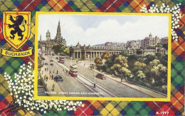 Edinburgh - Princes Street Looking East - Buchanan - East Lothian