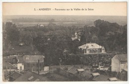 78 - ANDRESY - Panorama Sur La Vallée De La Seine - L'Abeille 5 - Andresy