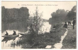 78 - ANDRESY-DENOUVAL - Bords De Seine - La Pêche à La Ligne - Bourdier 49 - Andresy