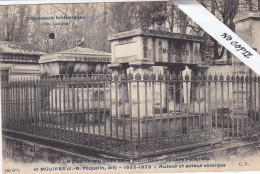 75 PARIS XX (20e),cimetièrer Du  Père Lachaise,La Fontaine Et Moliere, Ed  C.P. 41 - Arrondissement: 20