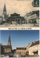 Beaune La Rolande - Hier Et Aujourd'hui Place Du Marché - Multivues - Beaune-la-Rolande