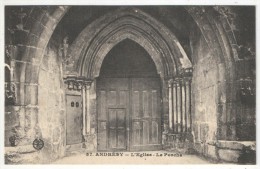 78 - ANDRESY - L'Eglise - Le Porche - L'Abeille 57 - Andresy