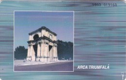 Moldova, MOL-M-15,  Fourth Issue (12/97), Triumphal Arch, 2 Scans. - Moldova