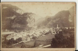 SVITZERLAND  --  THUSIS  --  CDV, CABINET FOTO  --  16,5 Cm X 10,5 Cm - Thusis