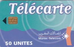 Morocco, Maroc Telecom, Blue & Green Design 01/01, 2 Scans. - Morocco