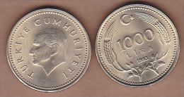 AC - TURKEY 1000 LIRA - TL 1993 COIN UNCIRCULATED - Türkei