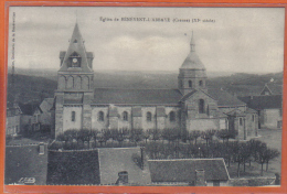 Carte Postale 23. Bénévent-l'Abbaye  L'église   Trés  Beau Plan - Benevent L'Abbaye