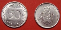 SLOVENIA   - 50 Stotinov  1993 UNC - Slowenien