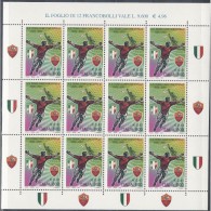 ITALIA REPUBBLICA - 2001  ROMA  CAMPIONE  MF  - ** MNH - Hojas Completas