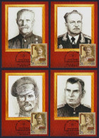 2015 RUSSIA "HEROES / CENTENARY OF WORLD WAR I" MAXIMUM CARDS (S. PETERSBURG) - Cartes Maximum