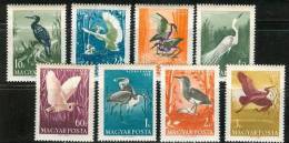 HUNGARY - 1959. Birds Cpl.Set MNH! Mi:1593-1600. - Nuevos