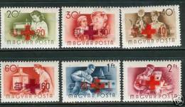 HUNGARY - 1957. Hungarian Red Cross Set MNH! - Nuevos