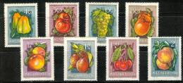 HUNGARY-1954. Fruits, National Agricultural Fair Cpl.Set MNH!!! Mi 1387-1394. - Nuevos