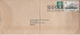 GOOLE YORKSHIRE 1974 Flamme GOOLE HUB OF HUMBERSIDE - Poststempel