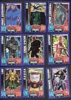 Lot De 8 Cartes TOPPS AVENGERS NORMALES à Choisir Dans Liste - Marvel