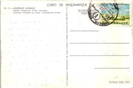 LOURENÇO MARQUES CENTRO COMERCIAL MOZAMBIQUE MOÇAMBIQUE STAMP TIMBRE 1963 (2 SCANS) - Mozambique