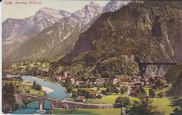 SUISSE----Amsteg (523m)---voir 2 Scans - Steg