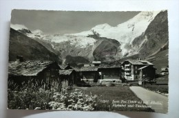 Saas Fee Mit Allalin , Alphubel Und Täschhorn - Täsch