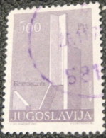 Yugoslavia 1974 Revolution Monuments 5.00d - Used - Used Stamps