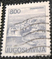 Yugoslavia 1981 City Views 8.00d - Used - Oblitérés