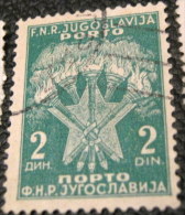 Yugoslavia 1951 Postage Due 2d - Used - Portomarken