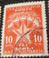 Yugoslavia 1951 Postage Due 10d - Used - Strafport