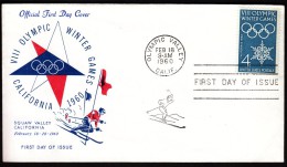 USA Olympic Valley 1960 Olympic Games Squaw Valley 1960 Alpine Skiing - Hiver 1960: Squaw Valley