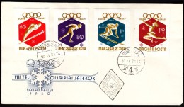 Hungary Budapest 1960 Olympic Games Squaw Valley 1960 Jump Skiing Speed Skating Alpine Skiing Figure Skating - Invierno 1960: Squaw Valley