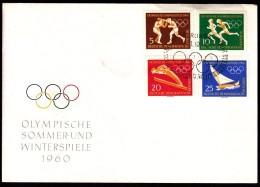 Germany Berlin 1960 Olympic Games Squaw Valley & Rome 1960 Boxen Athletics Jump Skiing Sailing - Winter 1960: Squaw Valley