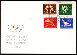 Germany Berlin 1960 Olympic Games Squaw Valley & Rome 1960 Boxen Athletics Jump Skiing Sailing - Invierno 1960: Squaw Valley
