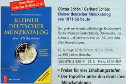 Kleiner Münz Katalog Deutschland 2016 Neu 17€ Numisbriefe+Numisblatt Schön Münzkatalog Of Austria Helvetia Liechtenstein - Deutschland