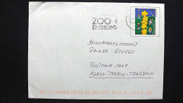 Deutschland USo 20 Ganzsache, EUROPA/CEPT 2000, Sternenturm, Ts 18.7.01 Duisburg - Private Covers - Used