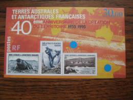 1995  TAAF BF 2  **   ( Animaux ) - Blocs-feuillets