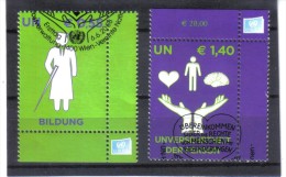 BIN331  UNO WIEN 2008  MICHL 543/44 Used/gestempelt ZÄHNUNG SIEHE ABBILDUNG - Used Stamps