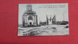 - Ohio> Hamilton  1913 Flood-- High Street Bridge Before Going Diwn =========ref 50 - Hamilton