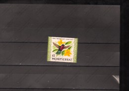 MONTSERRAT Nº 243FINAL SERIE - Hummingbirds