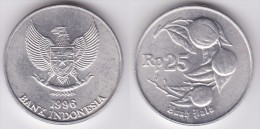 INDONESIA    25   Rupias 1.996  Aluminio   KM#55   SC/UNC    T-DL-11.646 - Indonesia