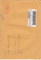 Brasile 1998  - Lettera Racc X L´Italia Con Affrancatura Meccanica Rossa - Franking Labels