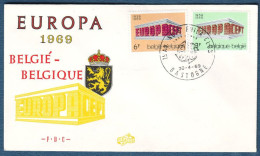 Belgium 1969, FDC Cover "C.E.P.T.- Building" W./special Postmark "Bastogne", Ref.bbzg - 1961-1970