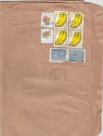 Brasile 1998  - Bustone X L´Italia  Affrancato Con 7 Stamps - Brieven En Documenten