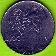 1968 Italia - 100 L (circolata) - 100 Lire