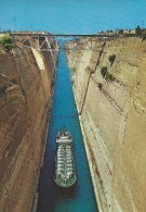 Gastanker In The Corinth Canal, Greece. # 04920 - Petroleros