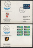 S583- SWITZERLAND 1967-68. GIORNATTA DELL`AEROFILATELIA X 2 COVERS - Otros & Sin Clasificación