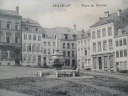 CPA Belgique Stavelot Place Du Marché - Stavelot